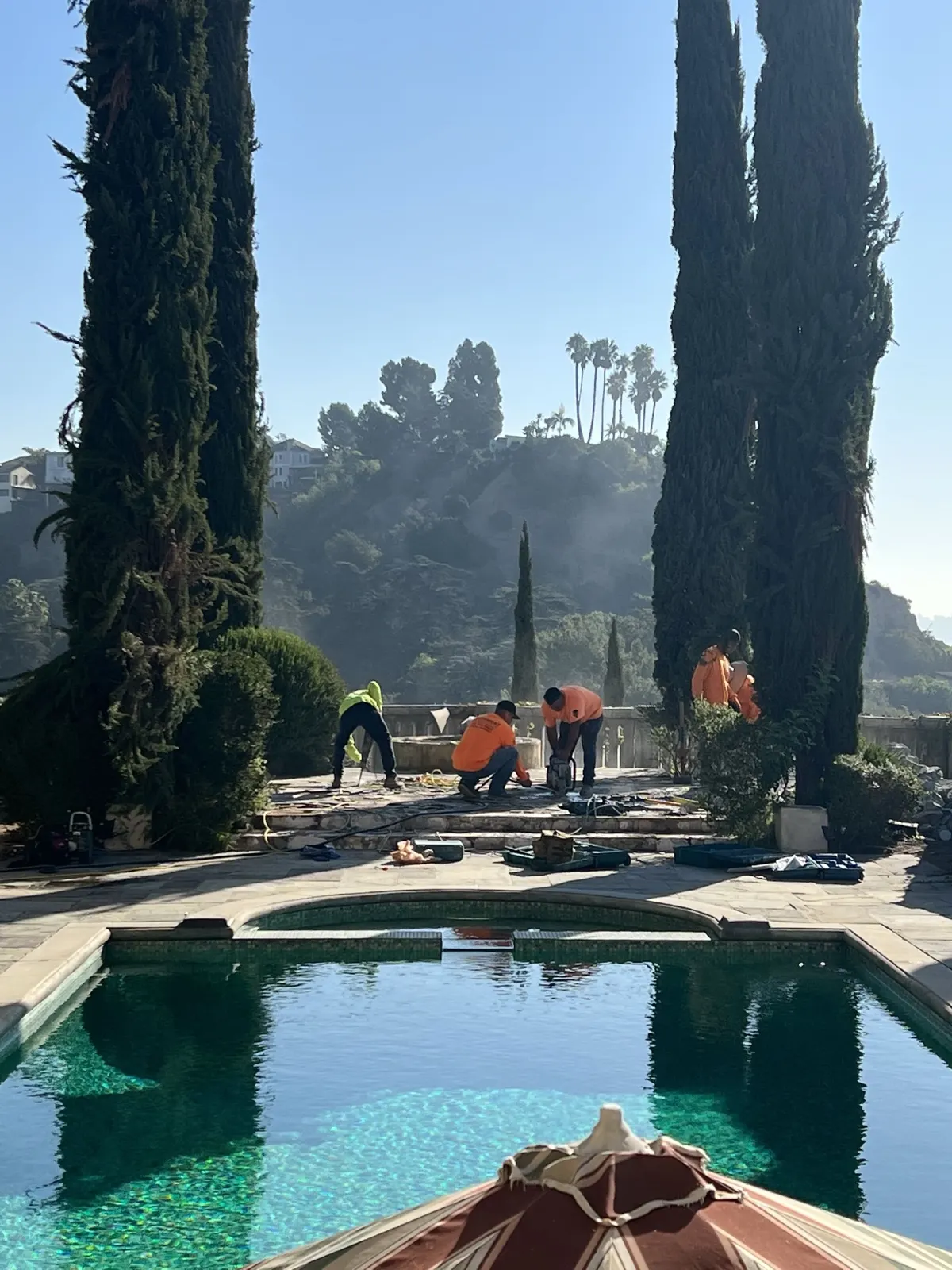 Pool Demolition in Los Angeles, CA